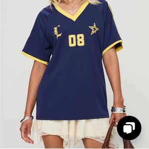 Princess Polly - LIONESS SPECTATE TEE NAVY